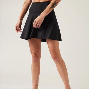 Athleta Ace Tennis Skort 13.5” - Black